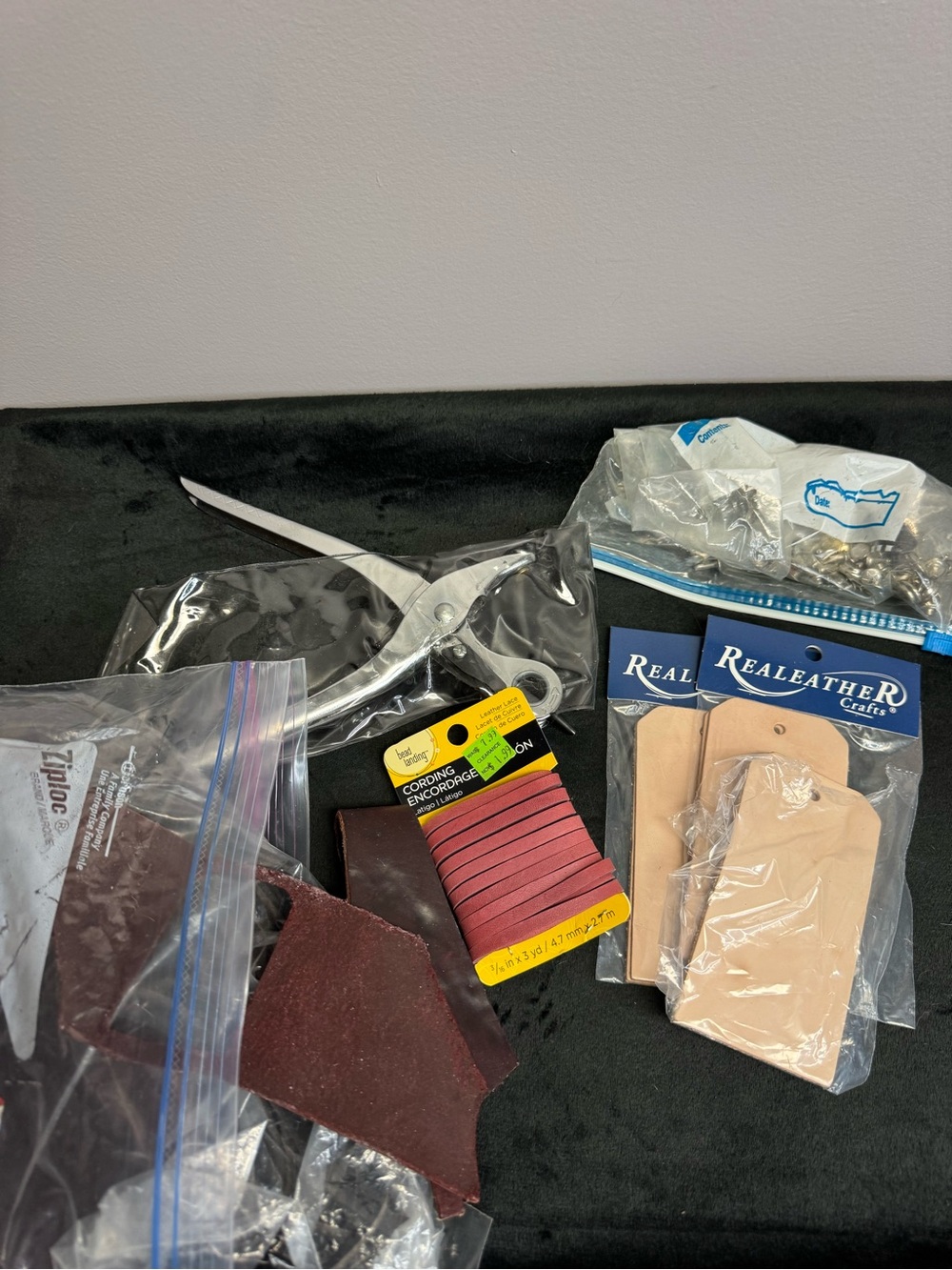 Leathercraft Supplies Kit with Hole Punch